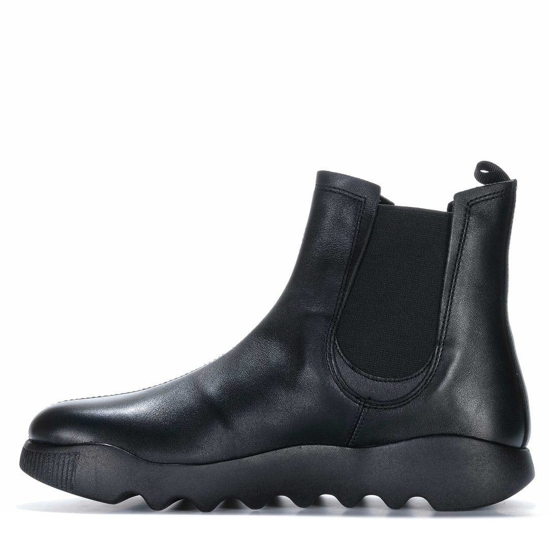 Softinos Whad Black Womens Boots
