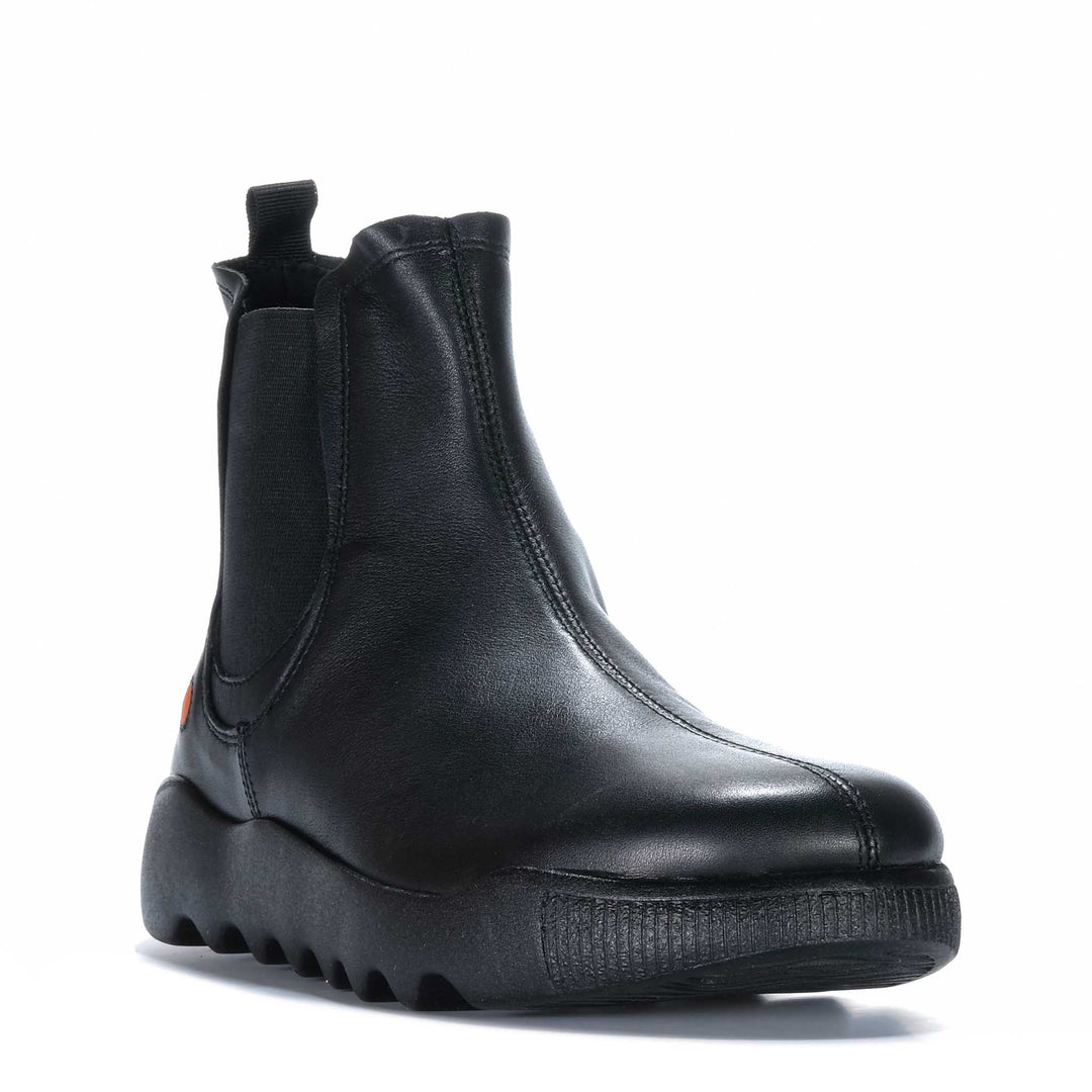 Softinos Whad Black Womens Boots