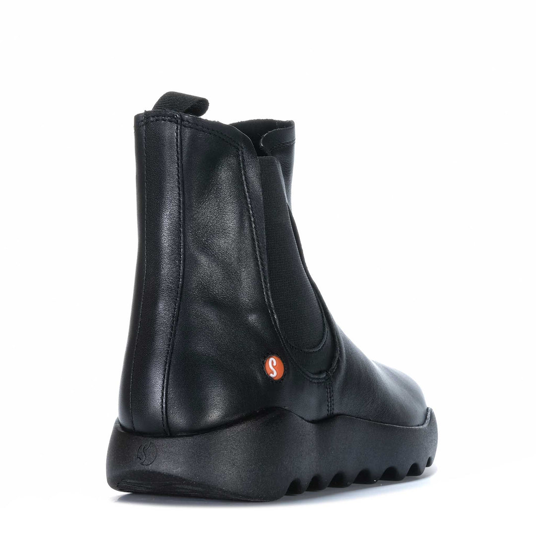 Softinos Whad Black Womens Boots