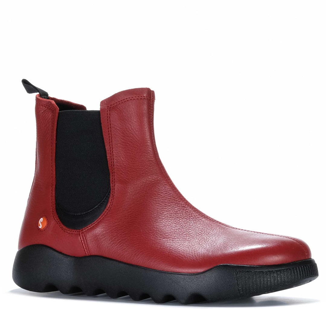 Softinos Whad Red Womens Boots