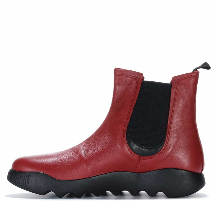 Softinos Whad Red Womens Boots