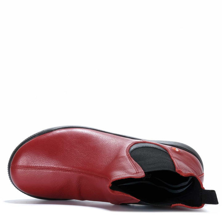 Softinos Whad Red Womens Boots