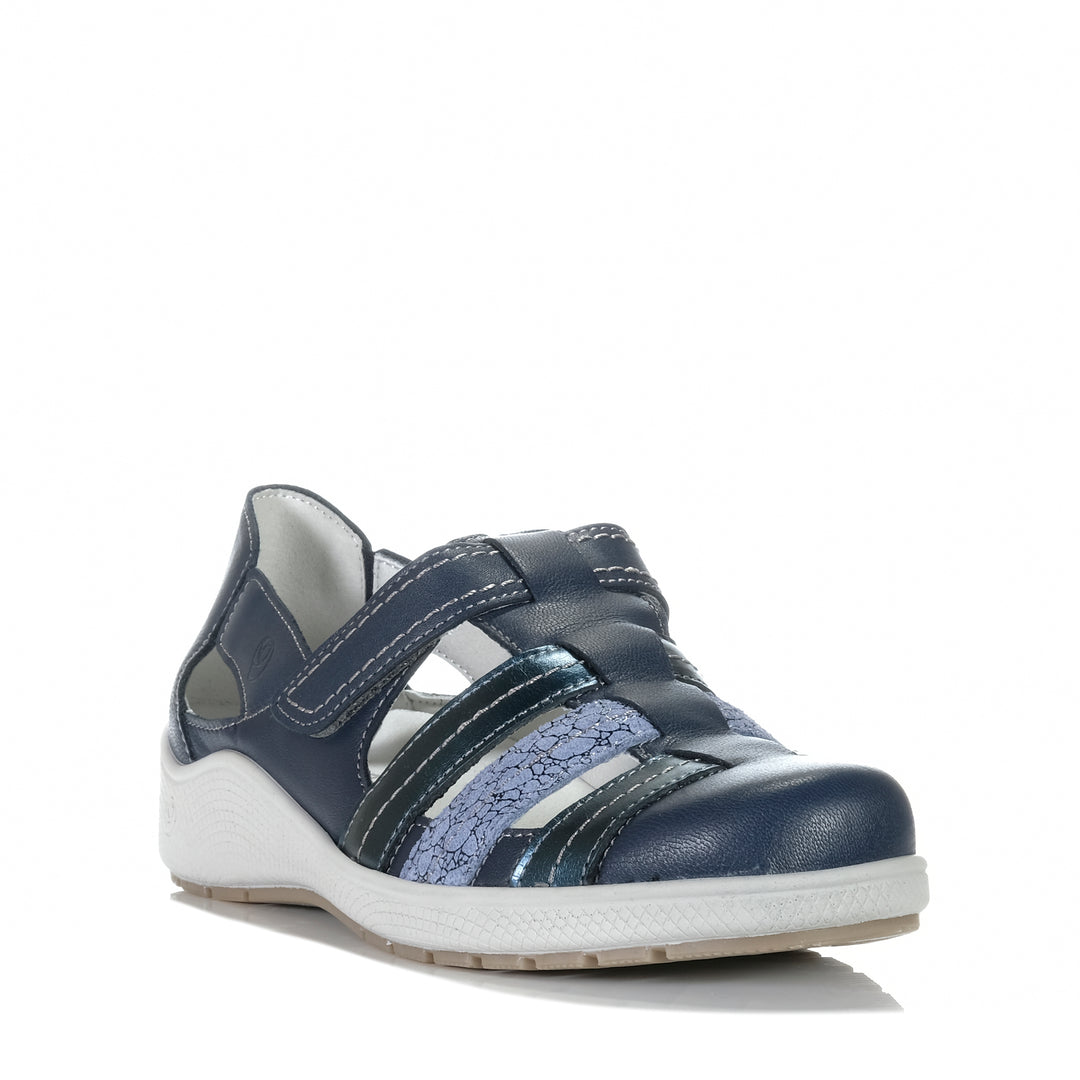 Suave Ester Navy Combo Womens Shoes