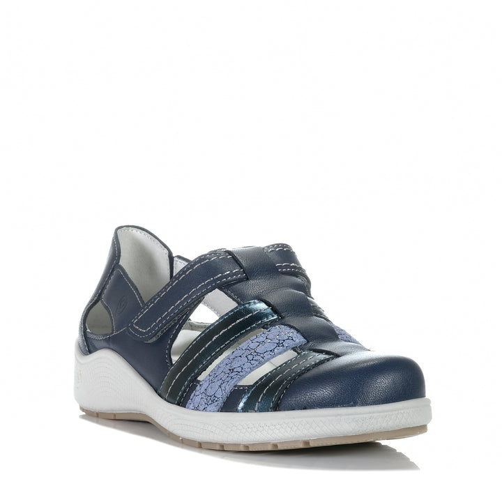 Suave Ester Navy Combo Womens Shoes