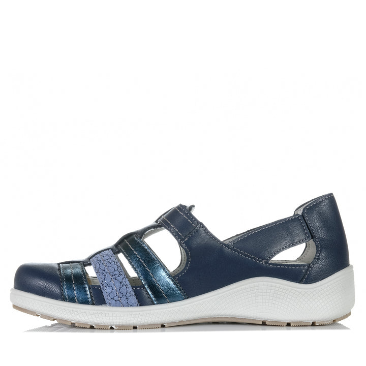 Suave Ester Navy Combo Womens Shoes
