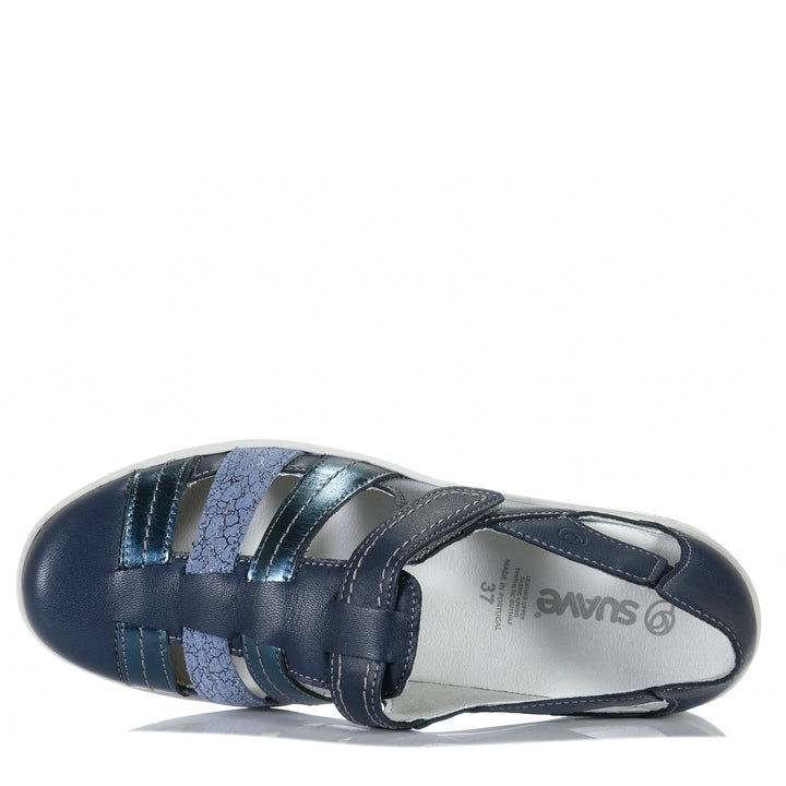 Suave Ester Navy Combo Womens Shoes