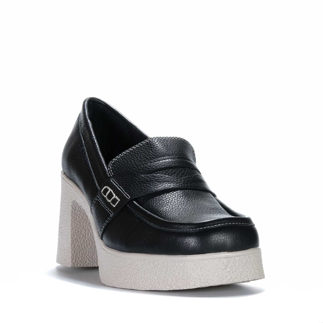 Tamara London Basie Black Milled Womens Shoes