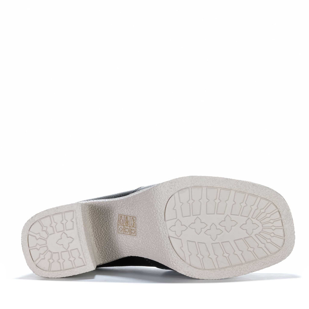 Tamara London Basie Black Milled Womens Shoes