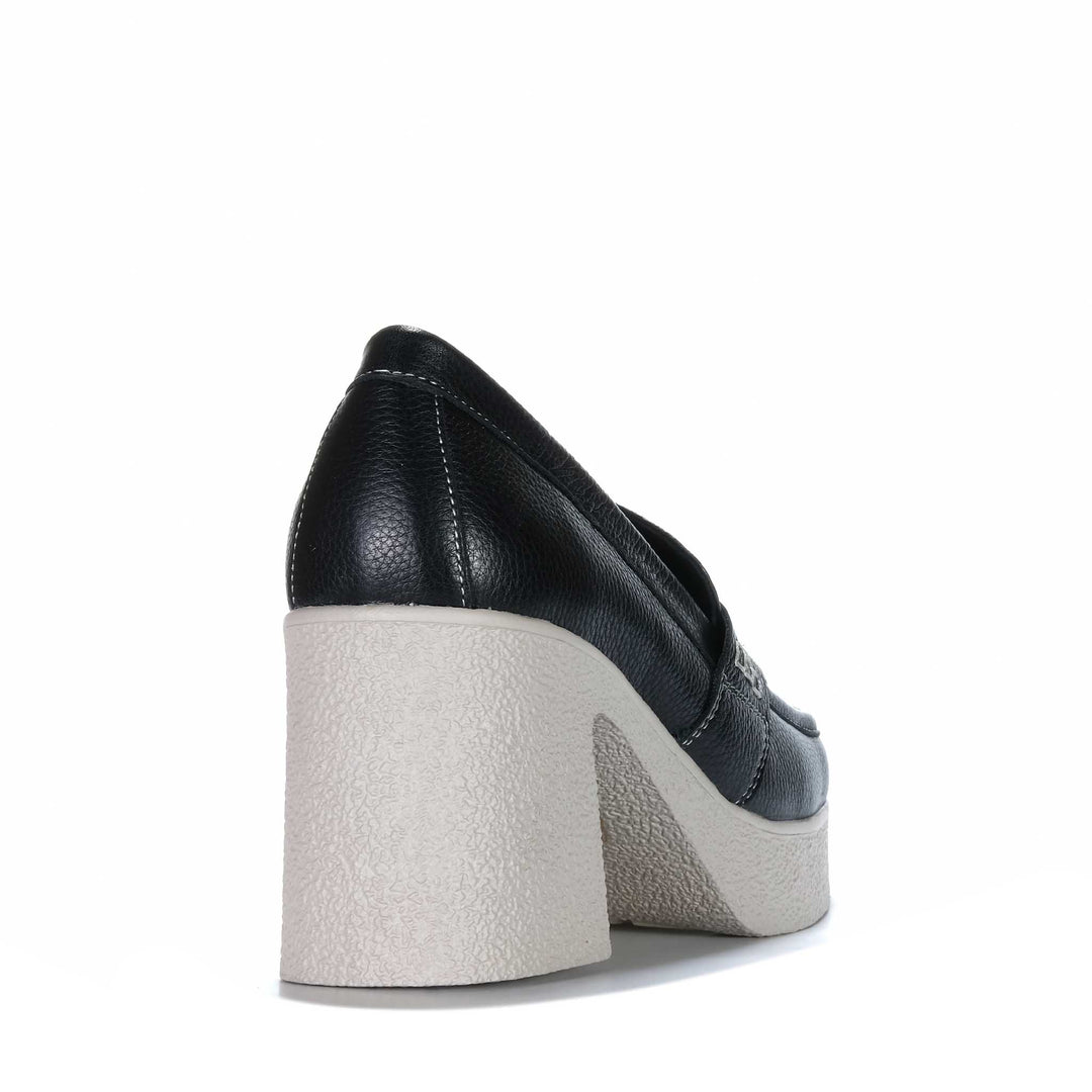 Tamara London Basie Black Milled Womens Shoes