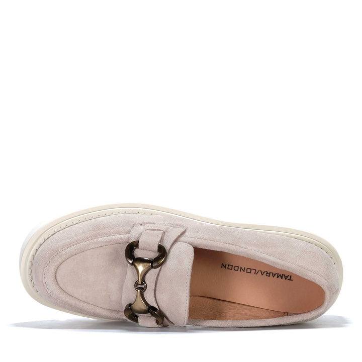 Tamara London Pargo Beige Suede Womens Shoes
