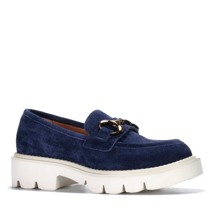 Tamara London Pargo Navy Suede Womens Shoes