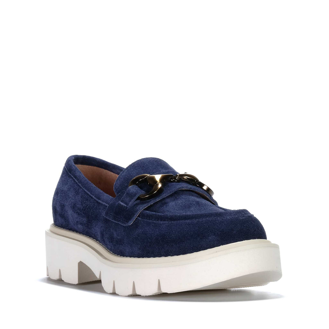 Tamara London Pargo Navy Suede Womens Shoes