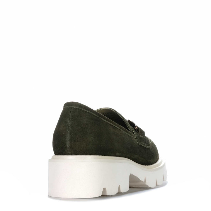 Tamara London Pargo Olive Suede Womens Shoes