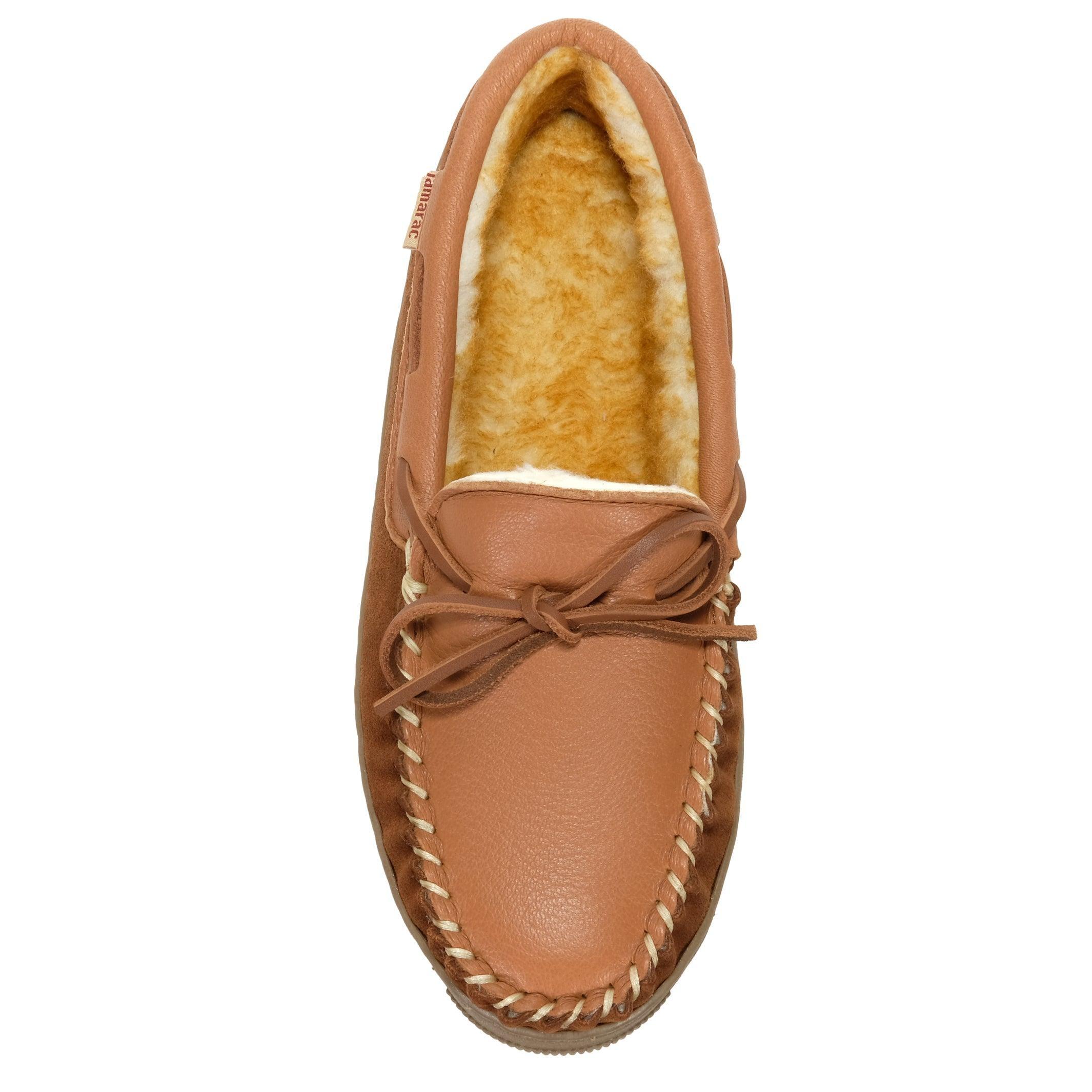 Deerskin on sale slippers mens