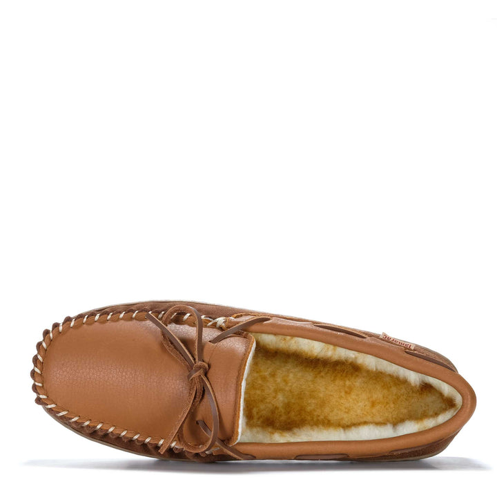 Tamarac Deerskin Mocc Fleece Allspice/Antique Mens Slippers
