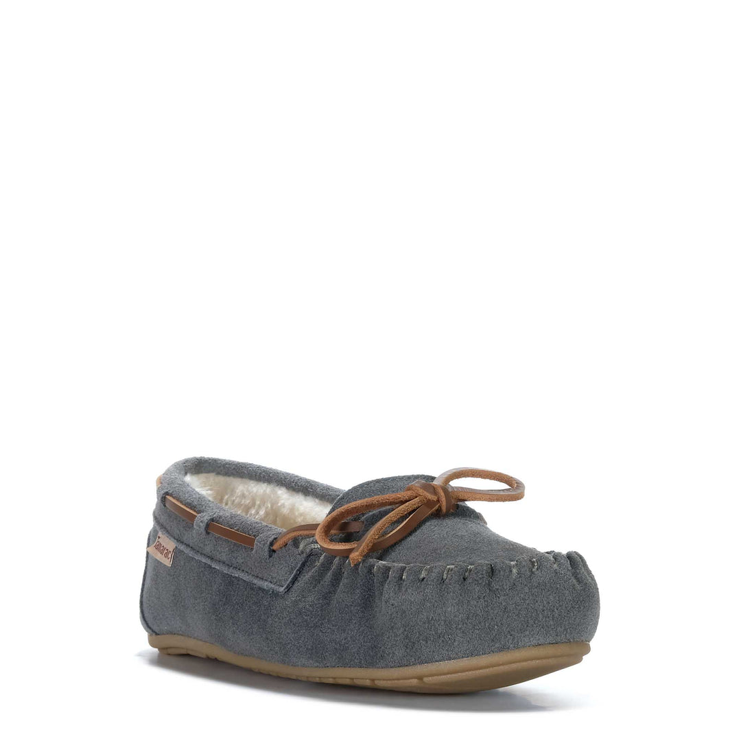 Tamarac Molly Moccasin Charcoal Womens Slippers