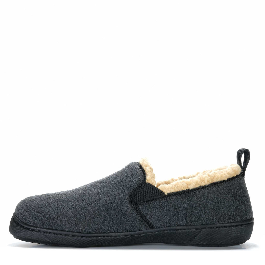 Tamarac Ohio Charcoal Mens Slippers