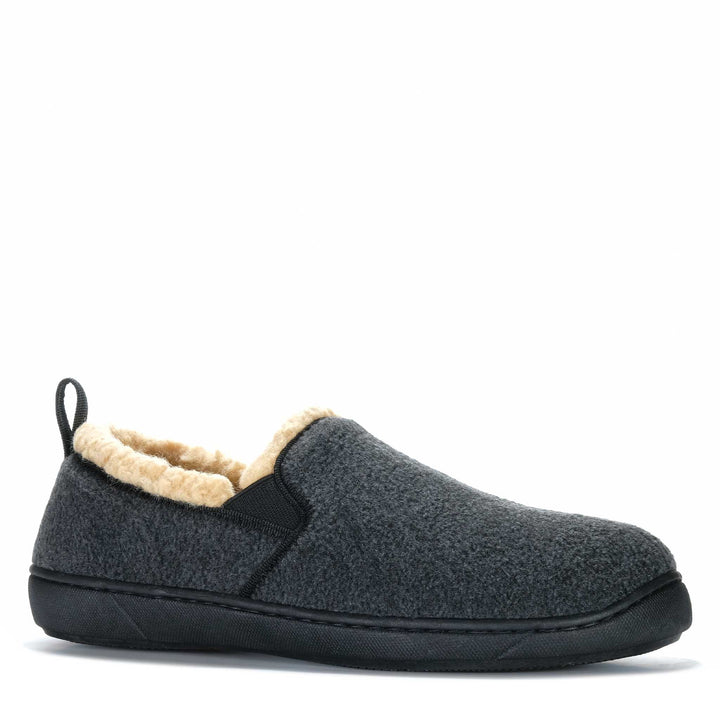 Tamarac Ohio Charcoal Mens Slippers