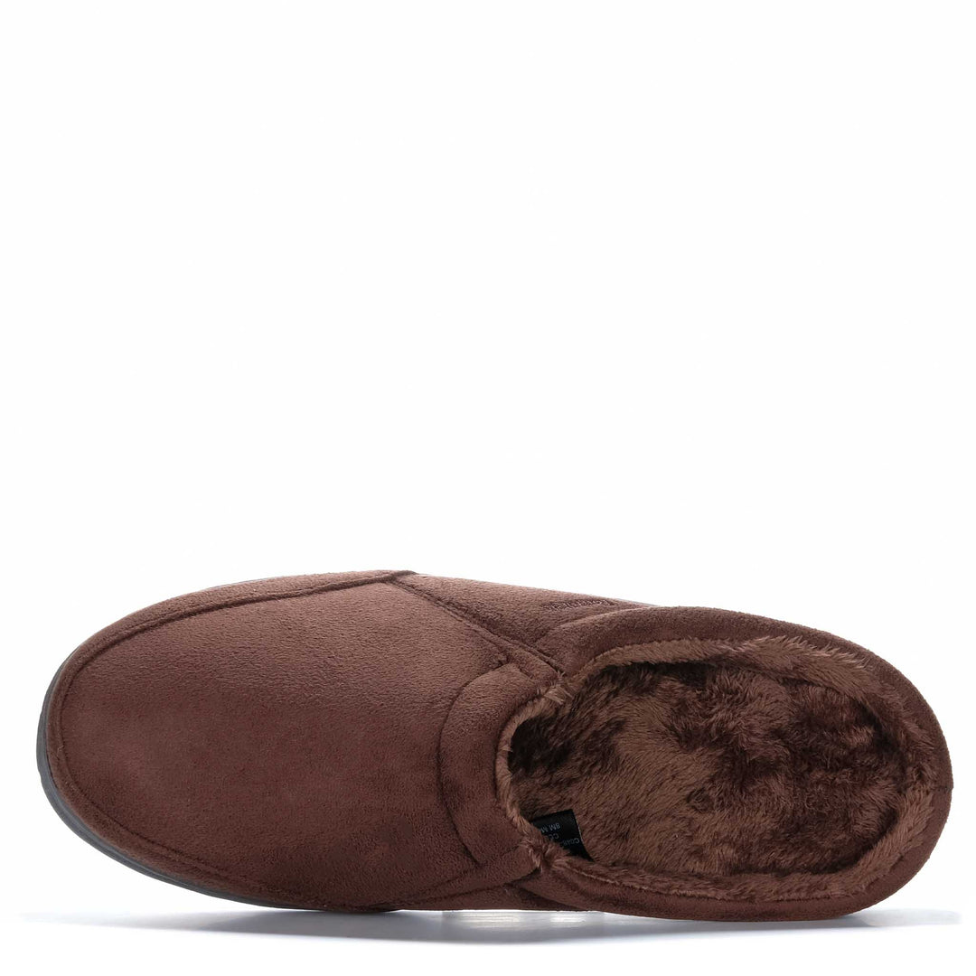 Tamarac Resort Clog Brown Mens Slippers