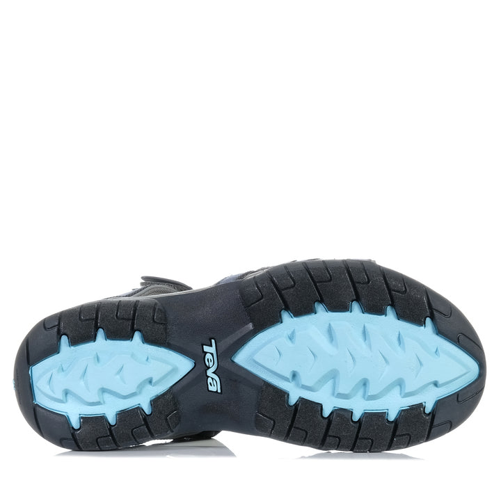 Teva Tirra Bering Sea, Womens, blue, flats, sandals, Teva, womens