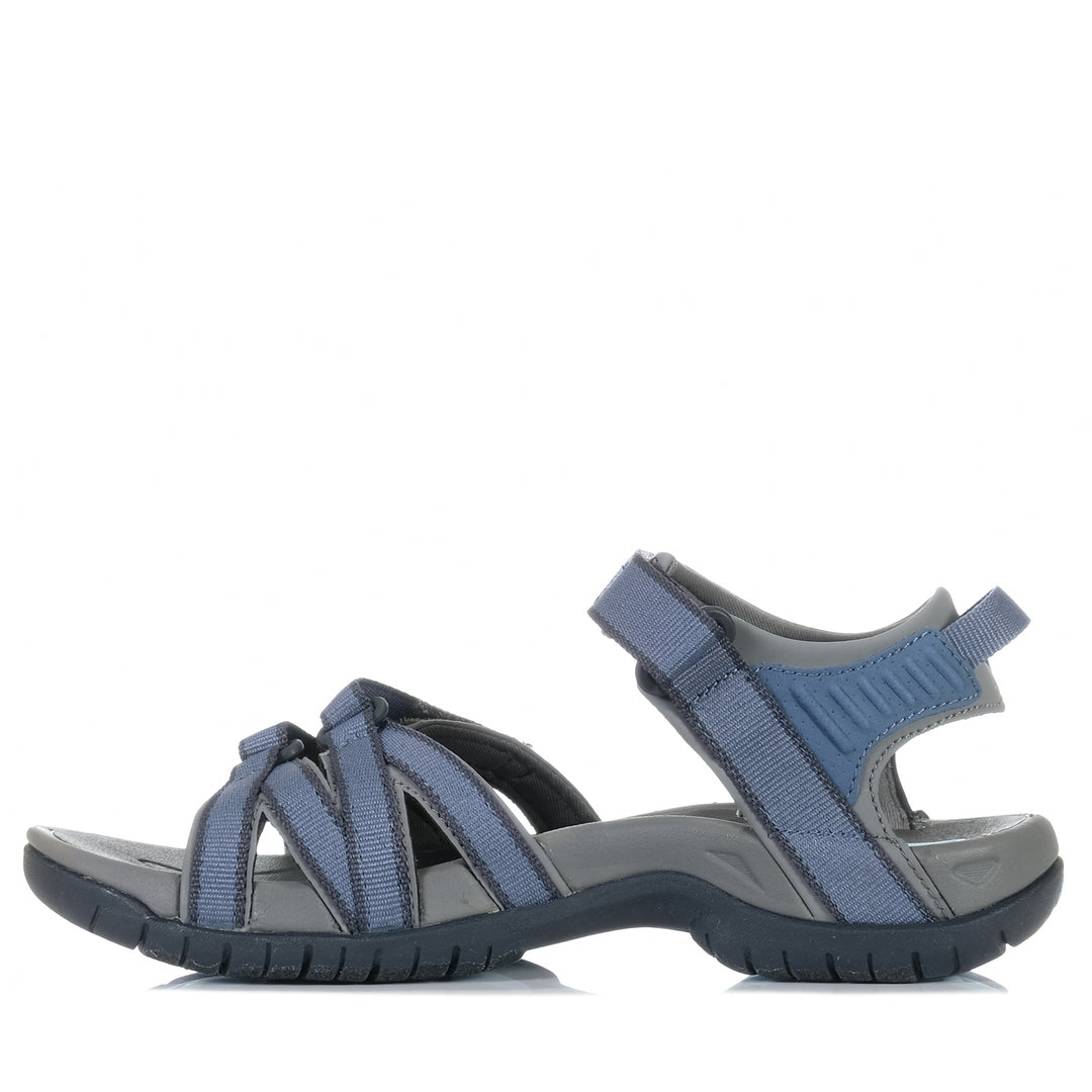 Teva Tirra Bering Sea, Womens, blue, flats, sandals, Teva, womens