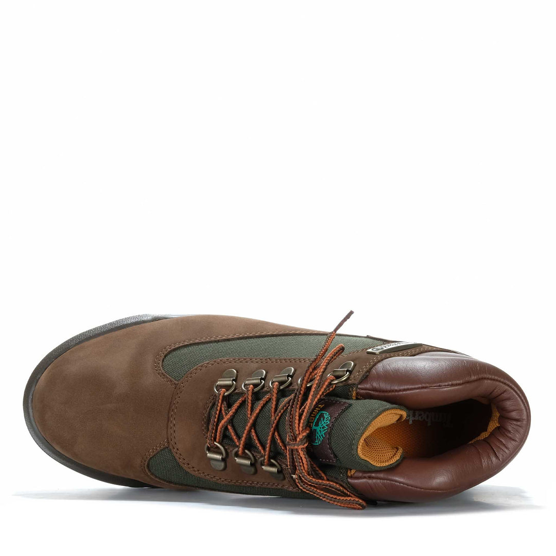 Timberland A18A6 Waterproof Field Boot D47 Dark Brown Mens Running & Walking