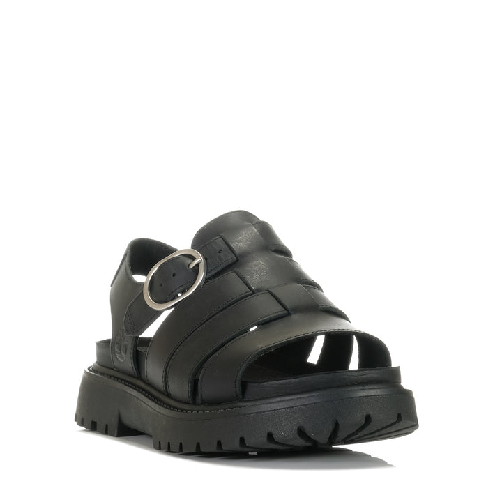 Timberland A635V Clairemont Way Sandal Black, 10 US, 6 US, 7 US, 8 US, 9 US, black, flats, sandals, Timberland, womens