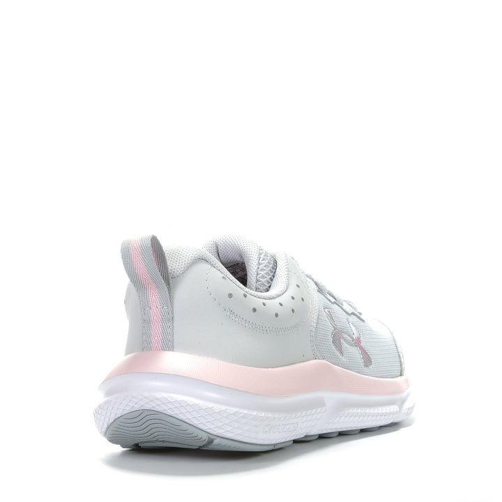 Under Armour GGS Assert 10 Grey/Pink, 4 US, 5 US, 6 US, 7 US, grey, kids, sports, Under Armour, youth