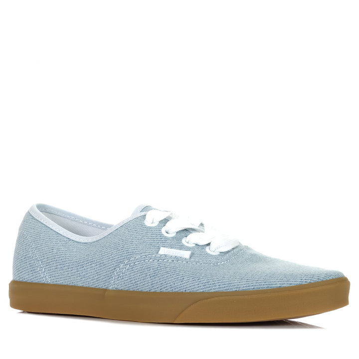 Vans Authentic Lowpro Denim Baby Blue, Womens, blue, low-tops, sneakers, Vans, womens