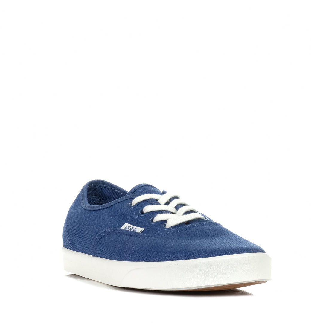 Vans Authentic Lowpro Denim Navy, Womens, blue, low-tops, sneakers, vans, womens