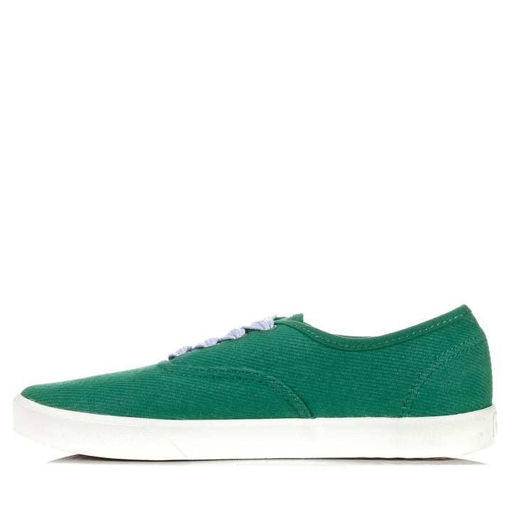 Vans Authentic Lowpro Denim Verdant Green, Womens, green, low-tops, sneakers, Vans, womens