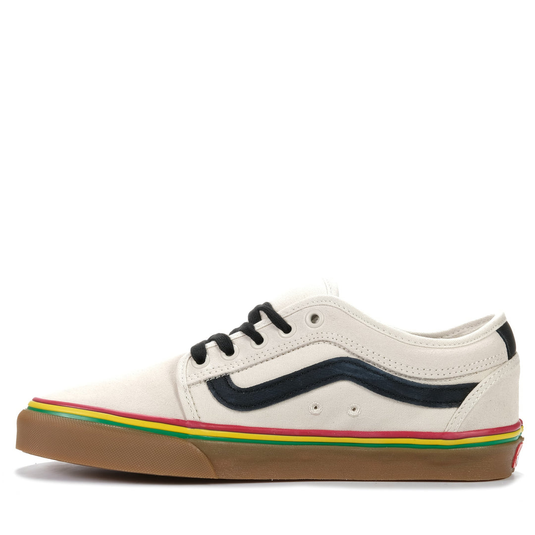 Vans Chukka Low Sidestripe Rasta/Turtledove, 10 US, 11 US, 12 US, 13 US, 8 US, 9 US, casual, grey, low-tops, mens, shoes, sneakers, Vans