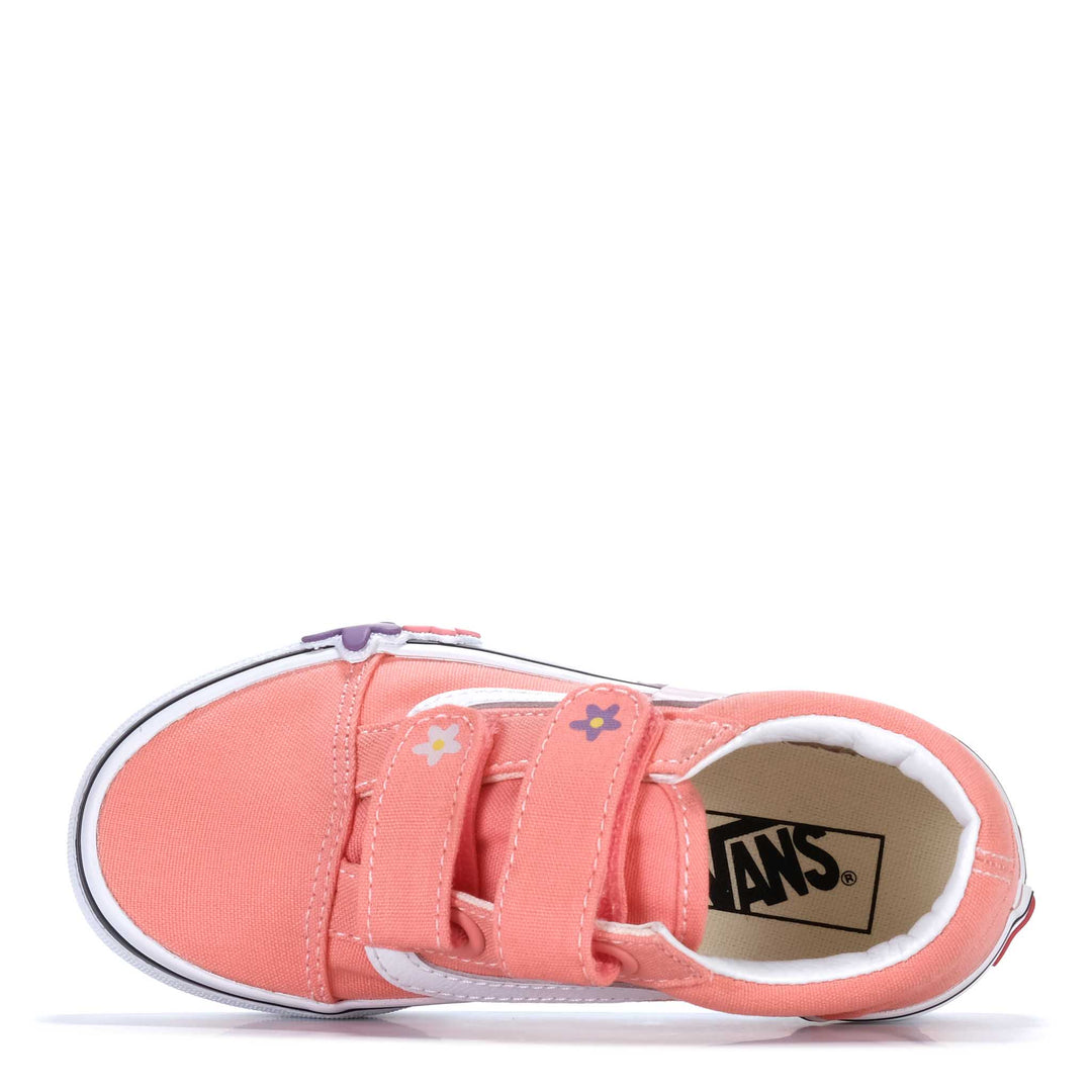Vans Little Kids Old Skool V Flower