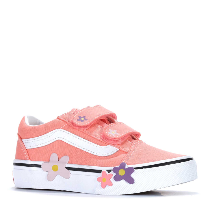 Vans Little Kids Old Skool V Flower