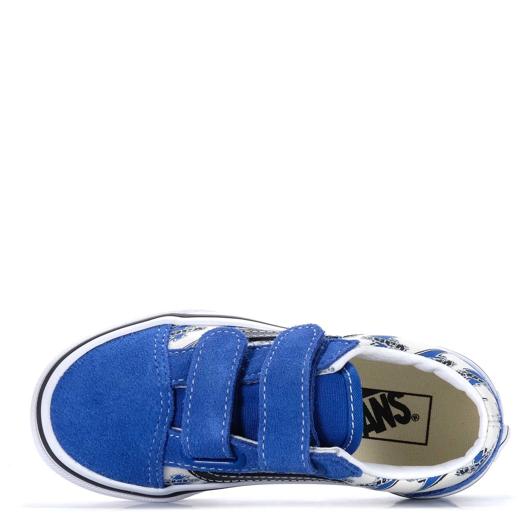 Vans Little Kids Old Skool V Lightning