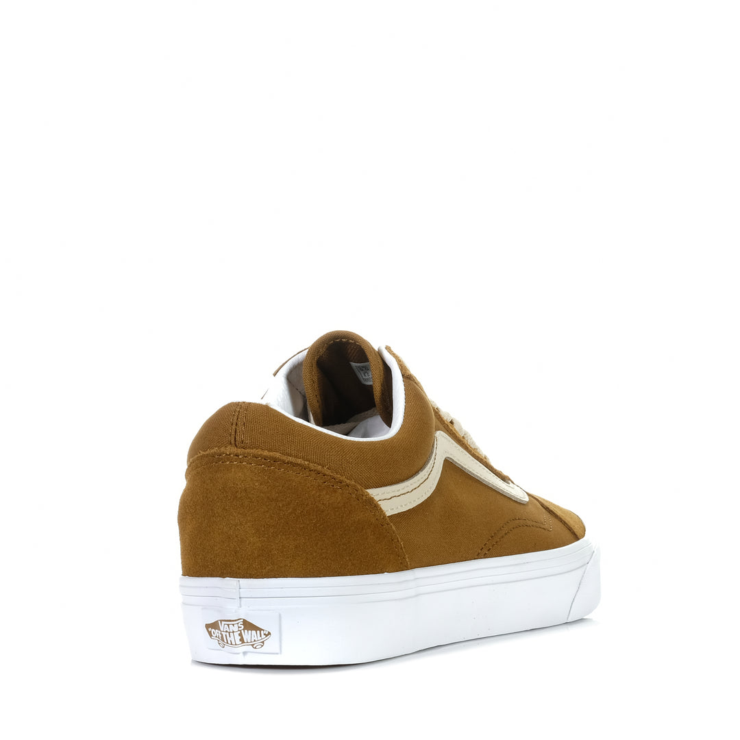 Vans Old Skool Suede Brown Frames Footwear - Main Image