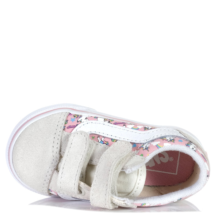 Vans Old Skool V Ballet Skaticorn Toddler Shoes