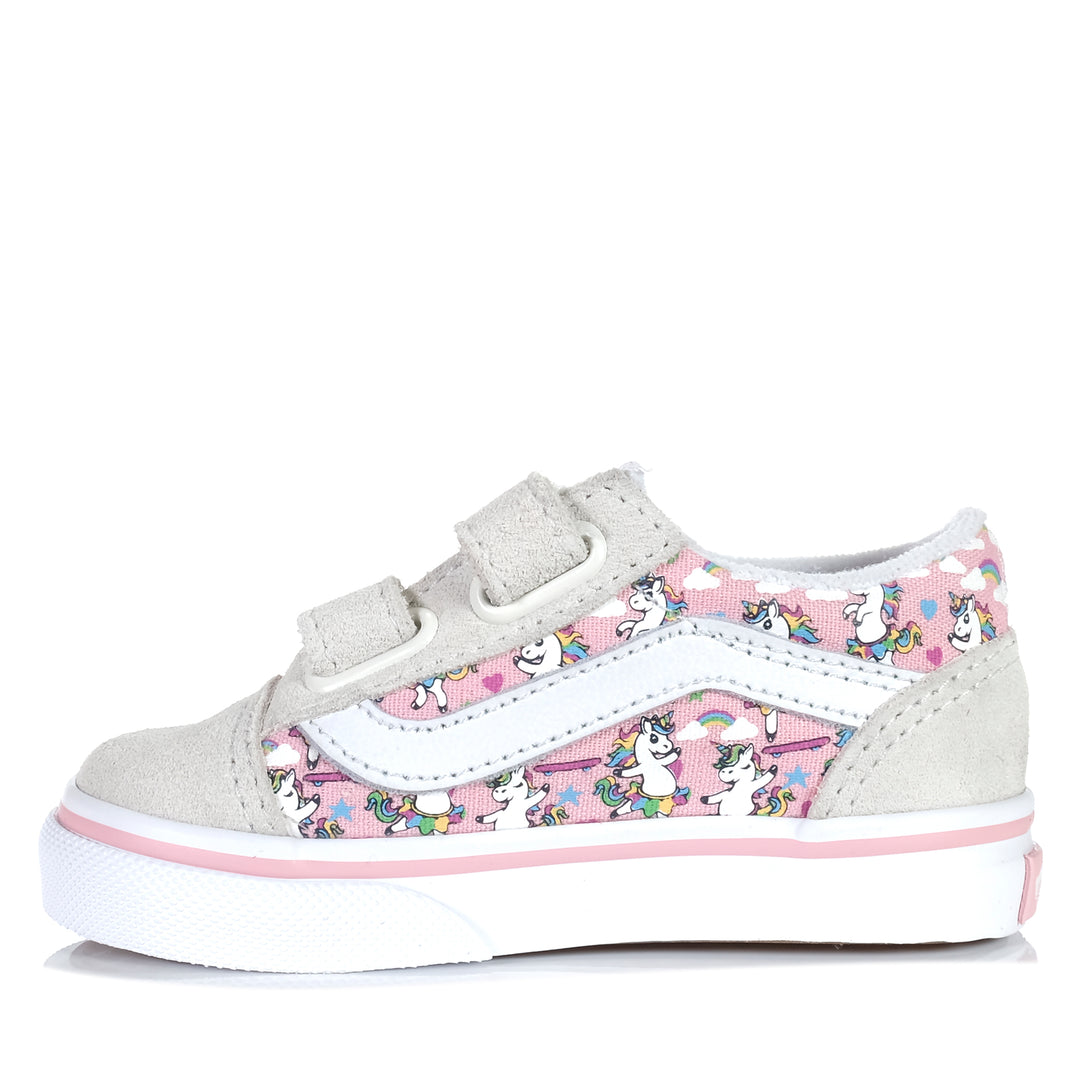 Vans Old Skool V Ballet Skaticorn Toddler Shoes