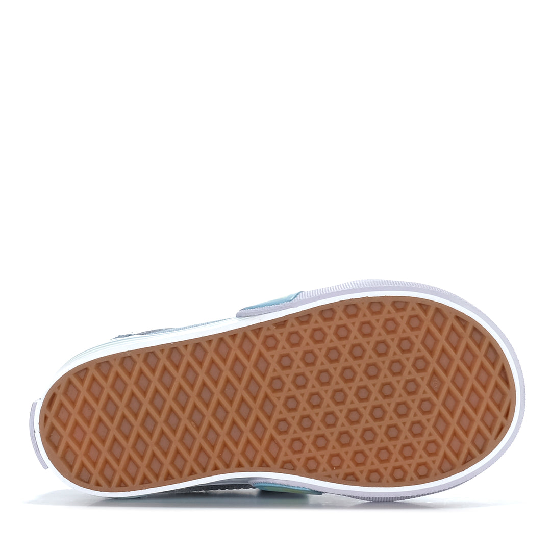 Vans Old Skool V Heart Citadel Grey Toddler Shoes