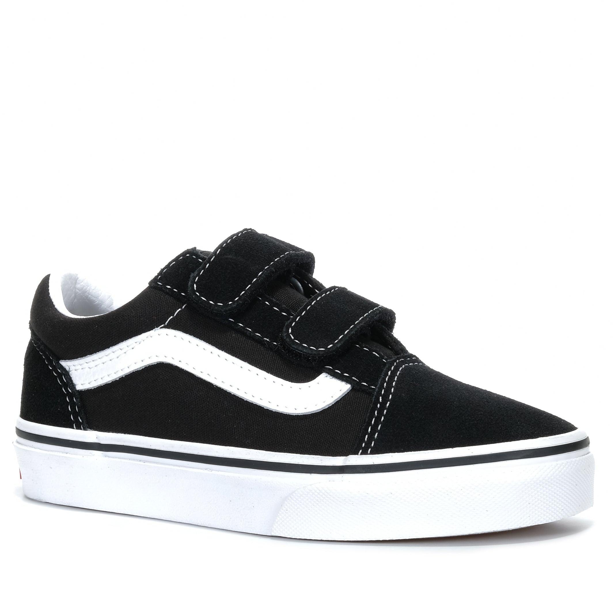 Black and white vans size clearance 3