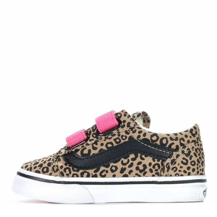 Vans Old Skool V Leopard Pop
