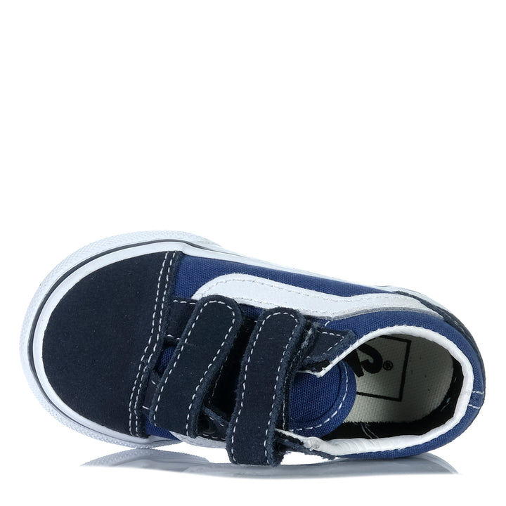 Vans Old Skool V Navy Toddler Shoes