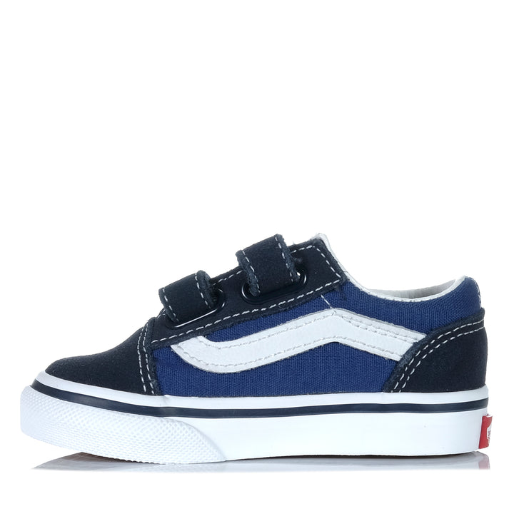 Vans Old Skool V Navy Toddler Shoes