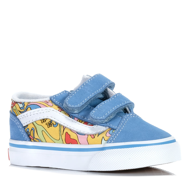 Vans Old Skool V Tropadelic Toddler True White/Multi
