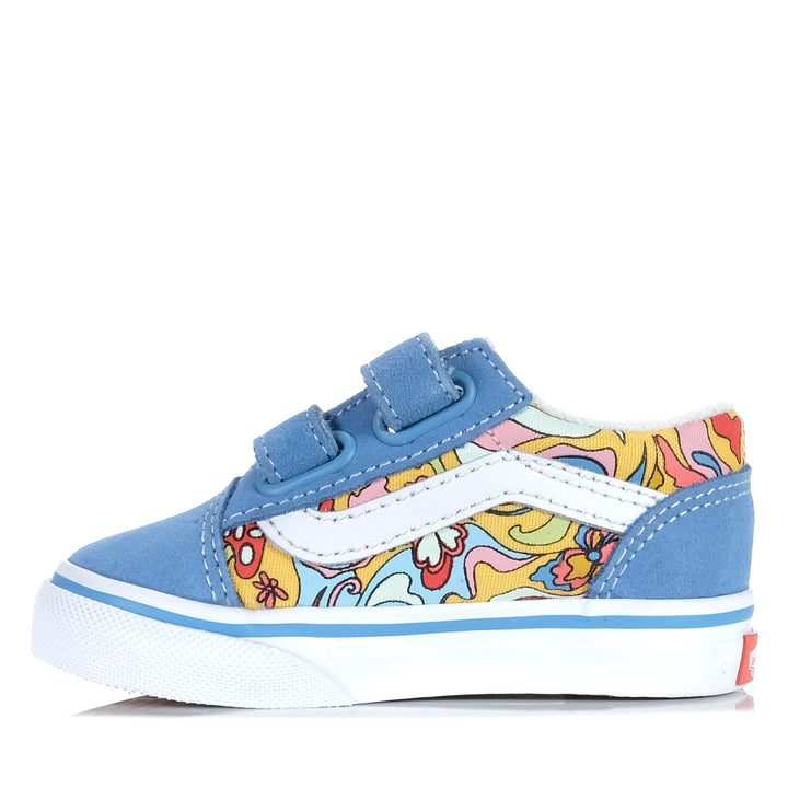 Vans Old Skool V Tropadelic Toddler True White/Multi