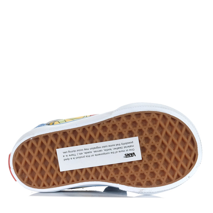Vans Old Skool V Tropadelic Toddler True White/Multi