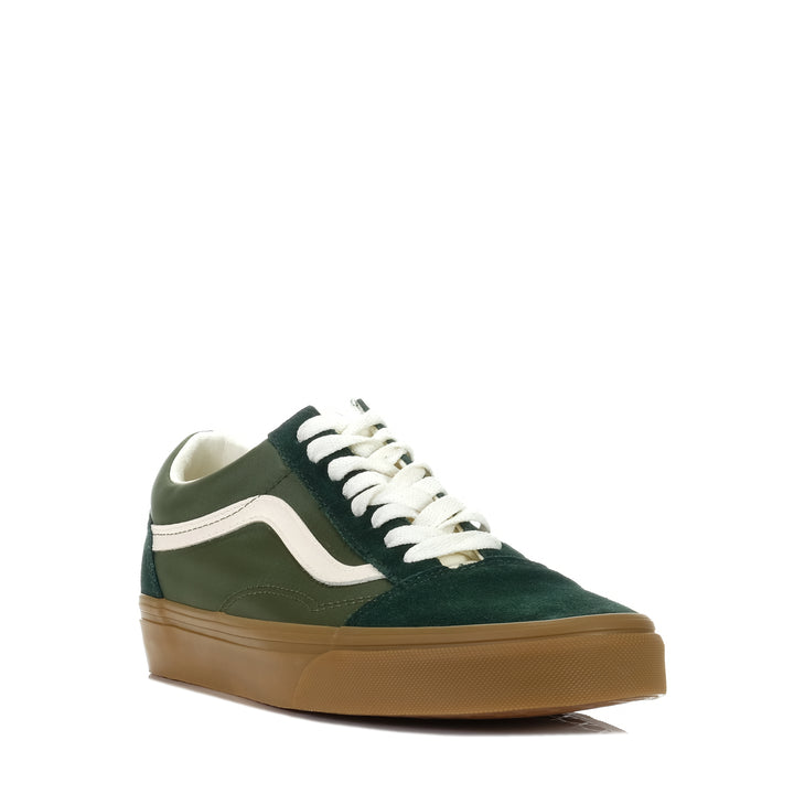 Vans Old Skool Sporty Green/Gum, 10 US, 11 US, 12 US, 13 US, 8 US, 9 US, casual, green, low-tops, mens, shoes, sneakers, Vans