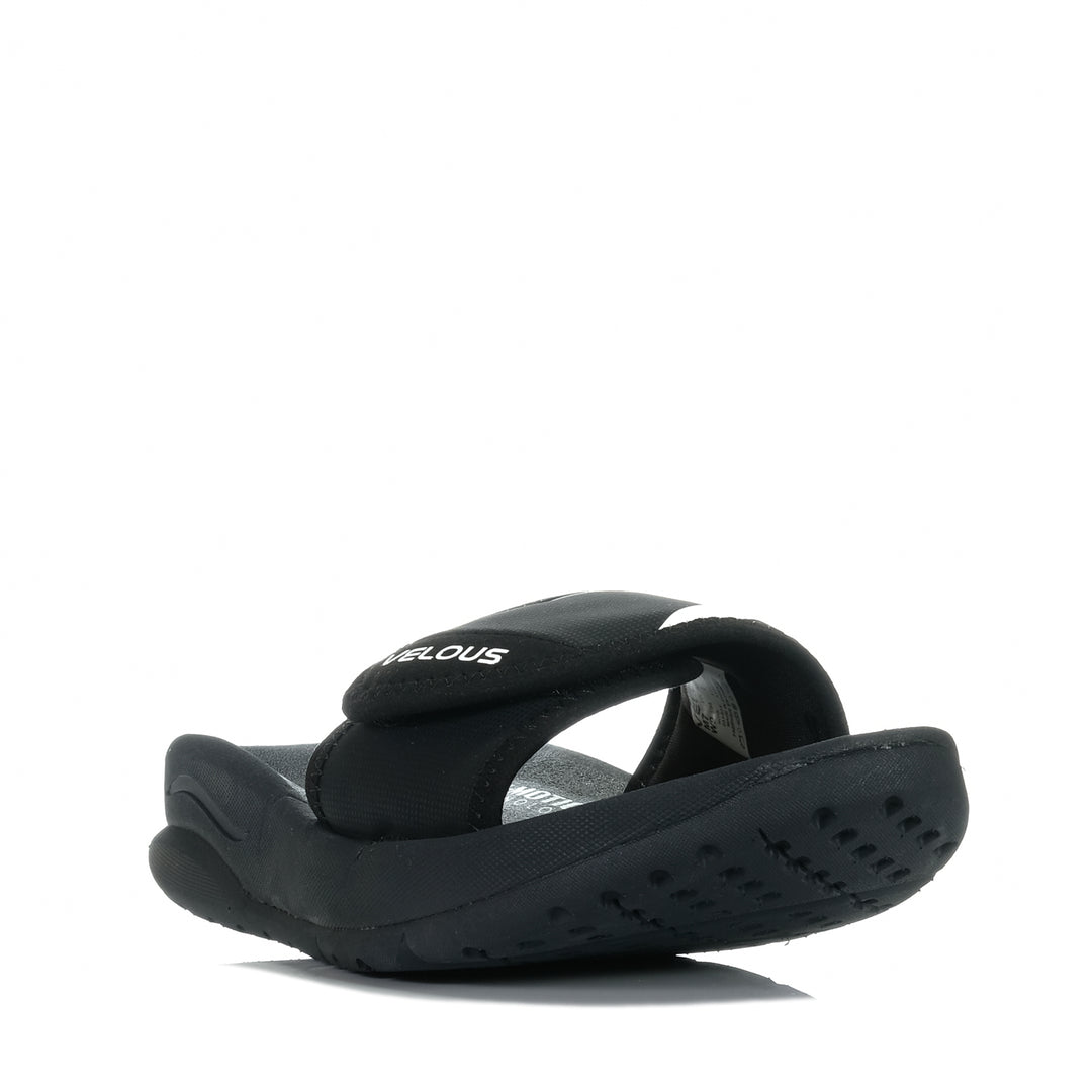 Velous Hoya Slide Black/White, Mens