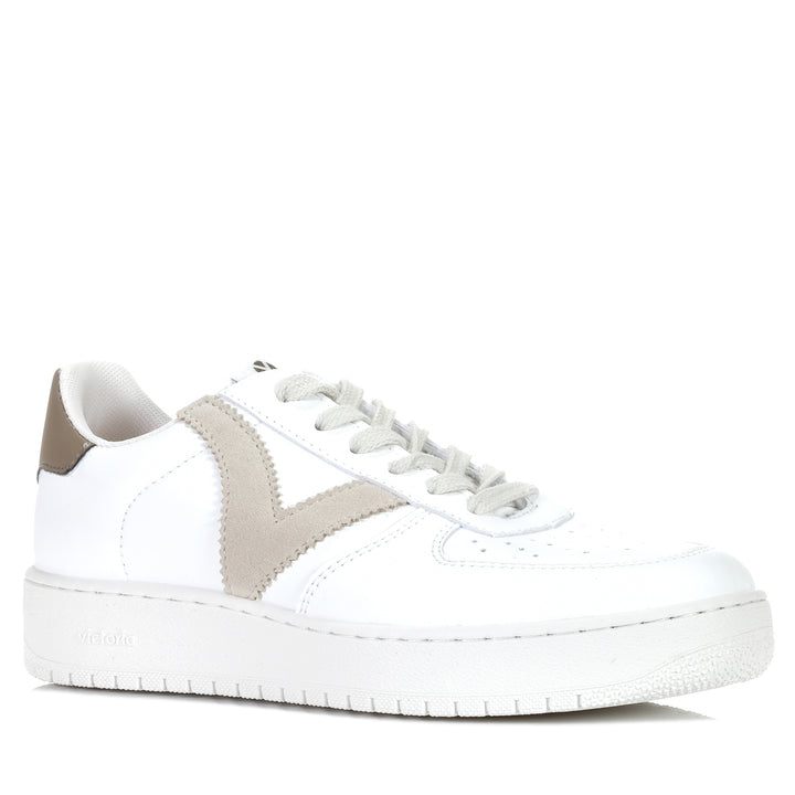 Victoria 1258201 White/Taupe, 37 eu, 38 eu, 39 eu, 40 eu, 41 eu, 42 eu, low-tops, sneakers, victoria, white, womens