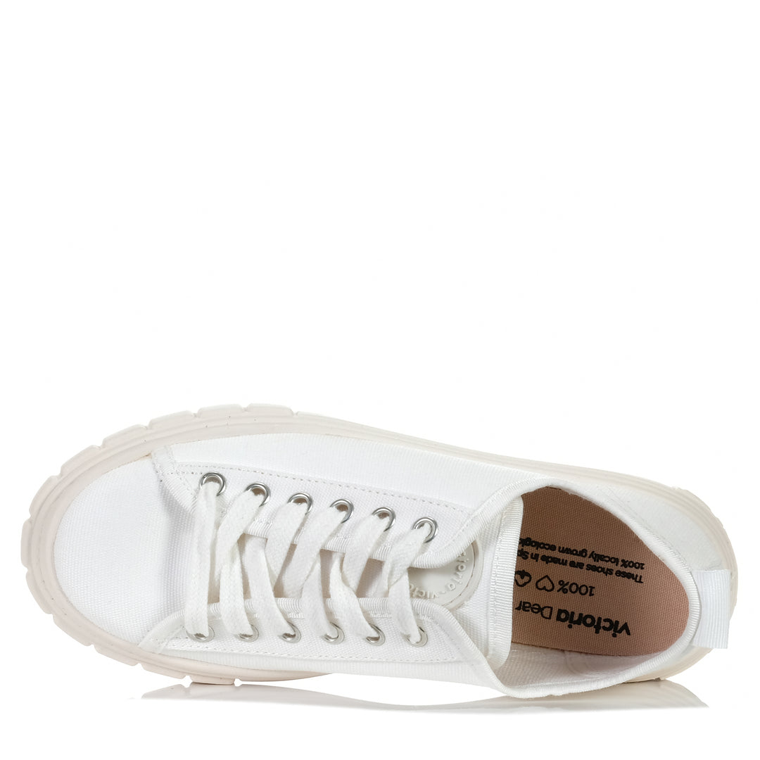 Victoria Abril 1270101 White, 36 eu, 37 eu, 38 eu, 39 eu, 40 eu, 41 eu, feature, flats, low-tops, shoes, sneakers, victoria, white, womens